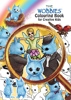 The Wobbies Colouring Book for Creative Kids